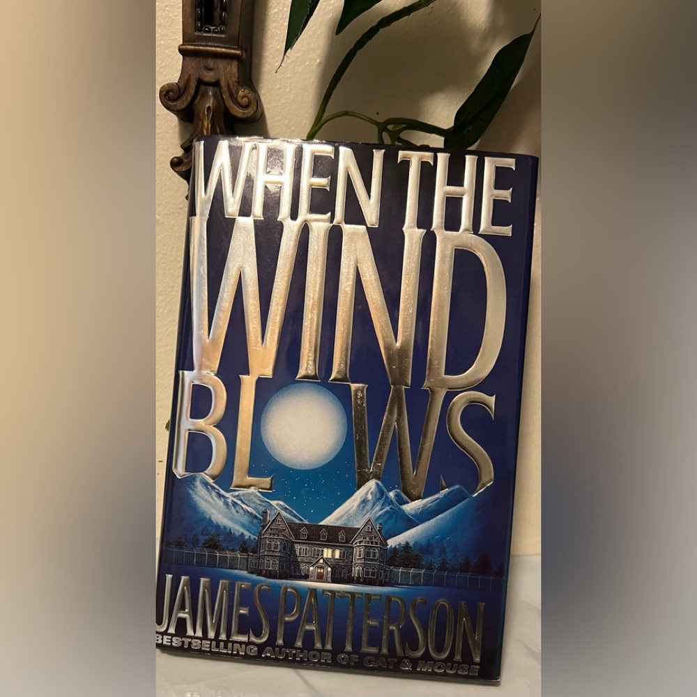 JAMES PATTERSON’S “WHEN  THE WIND BLOWS” Fiction Book